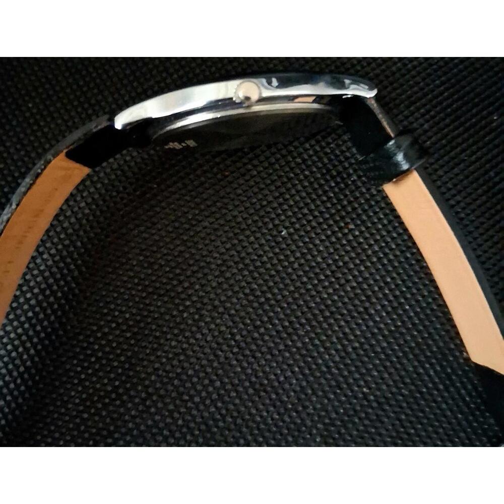 Seiko Super Slim Men's Vintage Leather Wrist Watch RARE - Picture 7 of 8